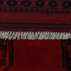 Oriental carpet burgundy Ersari 195x294 handmade Afghan wool carpet for living room