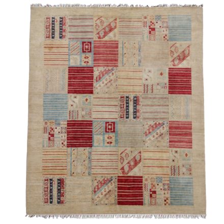 Modern oriental carpet Aikat 289x246 handmade Afghan rug