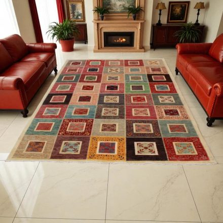 Carpet multicoloured Aikat 280x198 handmade carpet