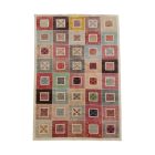 Carpet multicoloured Aikat 280x198 handmade carpet