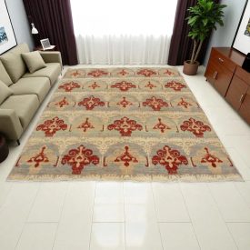 Oriental carpet multicolour Aikat 278x206 Afghan Oriental rug