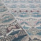 Modern oriental rug Aikat 279x199 handmade Afghan rug