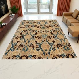 Modern oriental carpet Aikat 288x198 handmade Afghan rug