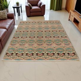 Oriental carpet multicolour Aikat 227x172 Afghan Oriental rug