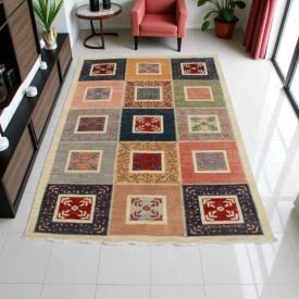   Wool Modern oriental rug Aikat 120x176 handmade modern carpet