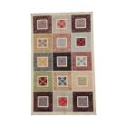 Wool carpet multicoloured Aikat 117x188 handmade modern carpet