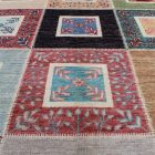 Wool carpet multicoloured Aikat 117x188 handmade modern carpet