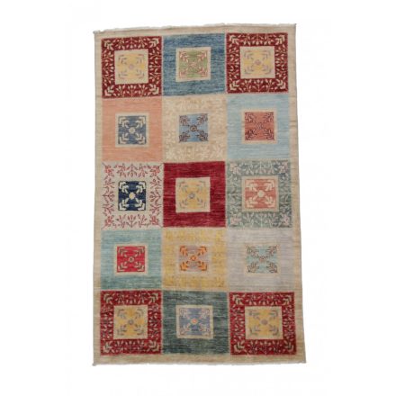 Wool carpet multicoloured Aikat 115x189 handmade modern carpet