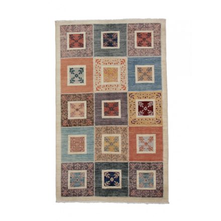 Wool carpet multicoloured Aikat 117x189 handmade modern carpet