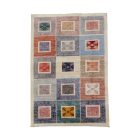 Wool carpet multicoloured Aikat 121x177 handmade modern carpet