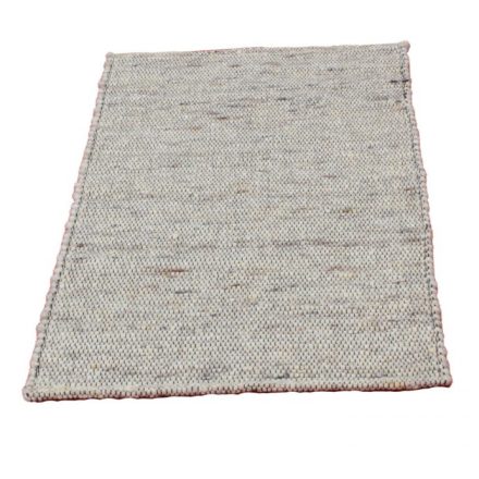 Thick rug Rustic 60x110 woven wool rug for living room