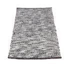 Thick wool rug Rustic 70x130 grey carpet