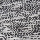 Thick wool rug Rustic 70x130 grey carpet