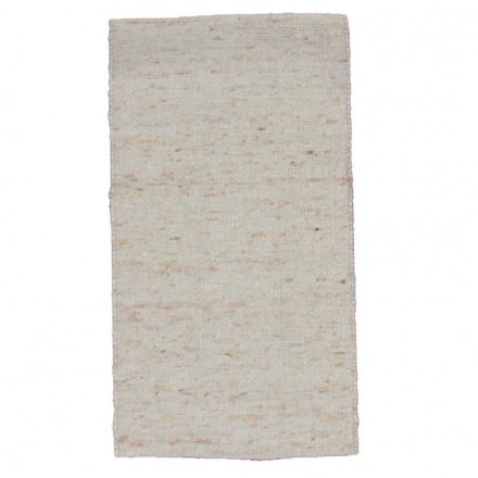 Thick woven rug Rustic 70x130 woven wool rug for living room