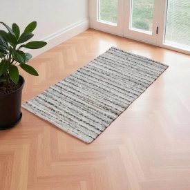 Thick rug Rustic 70x130 modern thick rug for living room