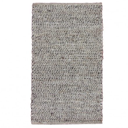 Thick woven rug Rustic 70x130 woven wool rug for living room