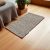 Thick woven rug Rustic 70x130 woven wool rug for living room