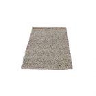 Thick woven rug Rustic 70x130 woven wool rug for living room