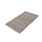 Thick woven rug Rustic 70x130 woven wool rug for living room
