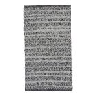 Thick rug Rustic 70x130 woven wool rug for living room