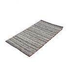Thick rug Rustic 70x130 woven wool rug for living room