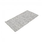 Thick woven rug Rustic 70x130 woven wool rug for living room