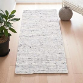 Thick woven rug Rustic 70x140 thick living room rug