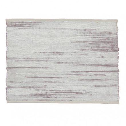 Thick woven rug Rustic 65x90 woven wool rug for living room