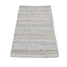 Thick woven rug Rustic 65 x130 woven wool rug