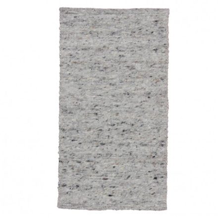 Thick woven rug Rustic 70x130 woven wool rug for living room