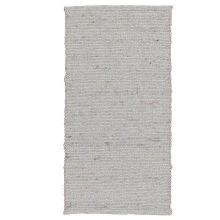 Thick rug Rustic 70 x130 woven wool rug for living room