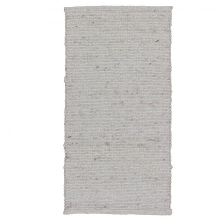 Thick rug Rustic 70 x130 woven wool rug for living room