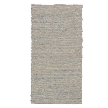 Thick rug Rustic 70x137 woven wool rug for living room