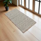 Thick rug Rustic 70 x130 woven wool rug for living room