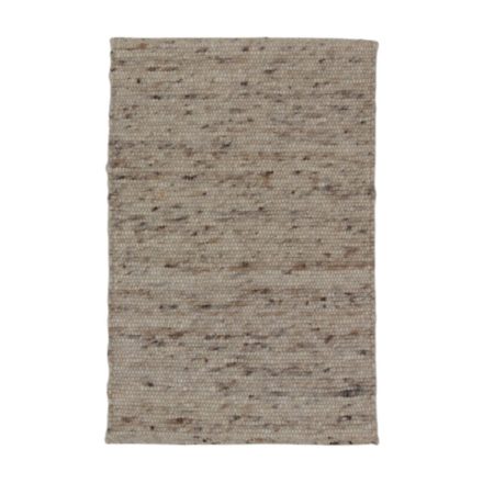 Thick wool rug Rustic 60x90 grey carpet