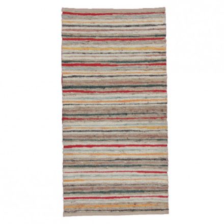 Thick woven rug Rustic 70x140 woven wool rug for living room