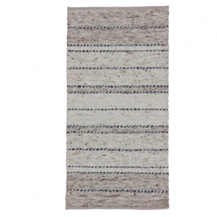 Thick woven rug Rustic 70 x140 woven wool rug for living room