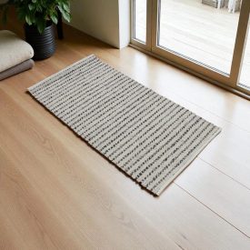 Thick rug Rustic 70 x140 modern thick rug for living room