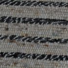 Thick rug Rustic 60 x110 woven wool rug for living room