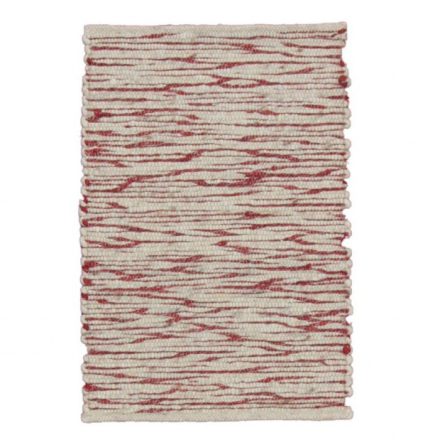 Thick woven rug Rustic 60x89 woven wool rug for living room