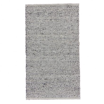 Thick rug Rustic 90 x160 woven wool rug for living room