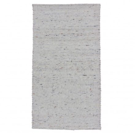 Thick rug Rustic 90x160 woven wool rug for living room