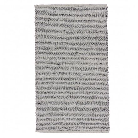 Thick rug Rustic 90x160 woven wool rug for living room