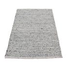 Thick rug Rustic 90x160 woven wool rug for living room