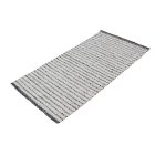 Modern wool rug Rustic 70x140 grey carpet