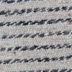 Modern wool rug Rustic 70x140 grey carpet