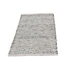Thick woven rug Rustic 70x130 woven wool rug for living room