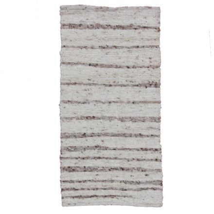 Thick woven rug Rustic 70 x130 woven wool rug for living room