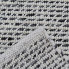 Thick rug Rustic 70 x130 woven wool rug for living room