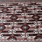 Classic carpet beige Afghan 140x200 polyester rug for living room or bedroom